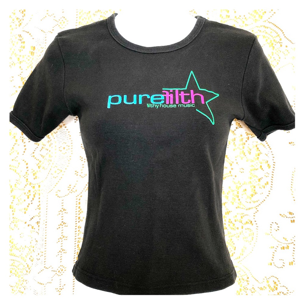 Vintage Pure Filth house music T shirt